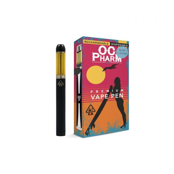 1 gram vape pen disposable oc pharms 600mg