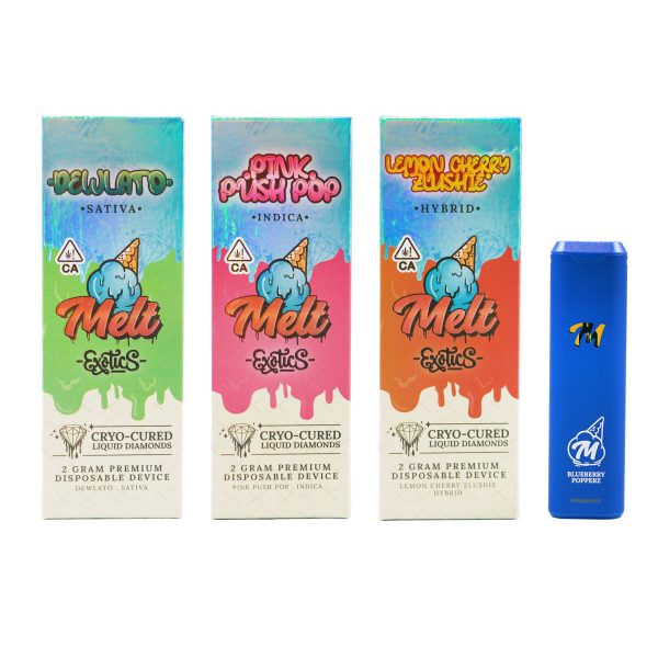 Melt Exotics 2g Vape Disposable – Cannabis Oil 2 Go